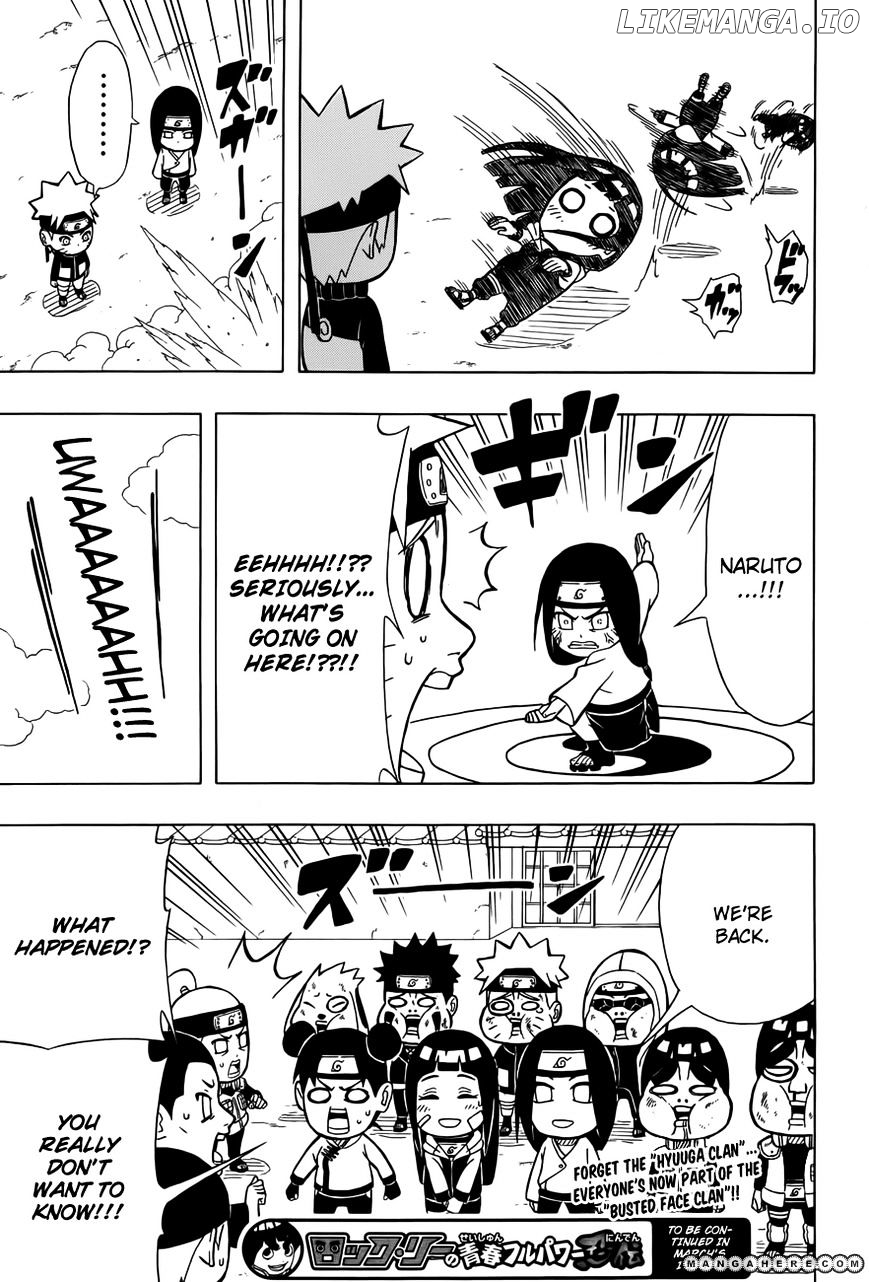 Rock Lee No Seishun Full-Power Ninden chapter 9 - page 31