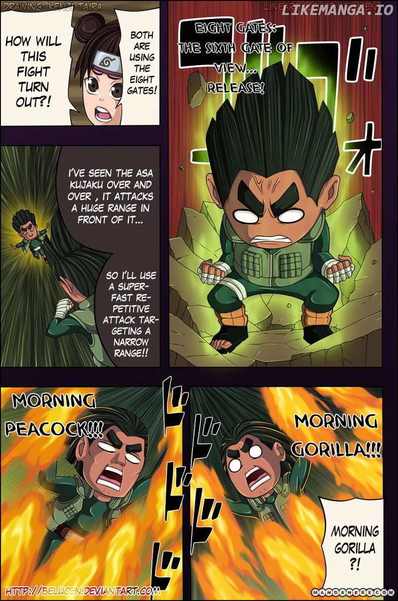 Rock Lee No Seishun Full-Power Ninden chapter 9 - page 32