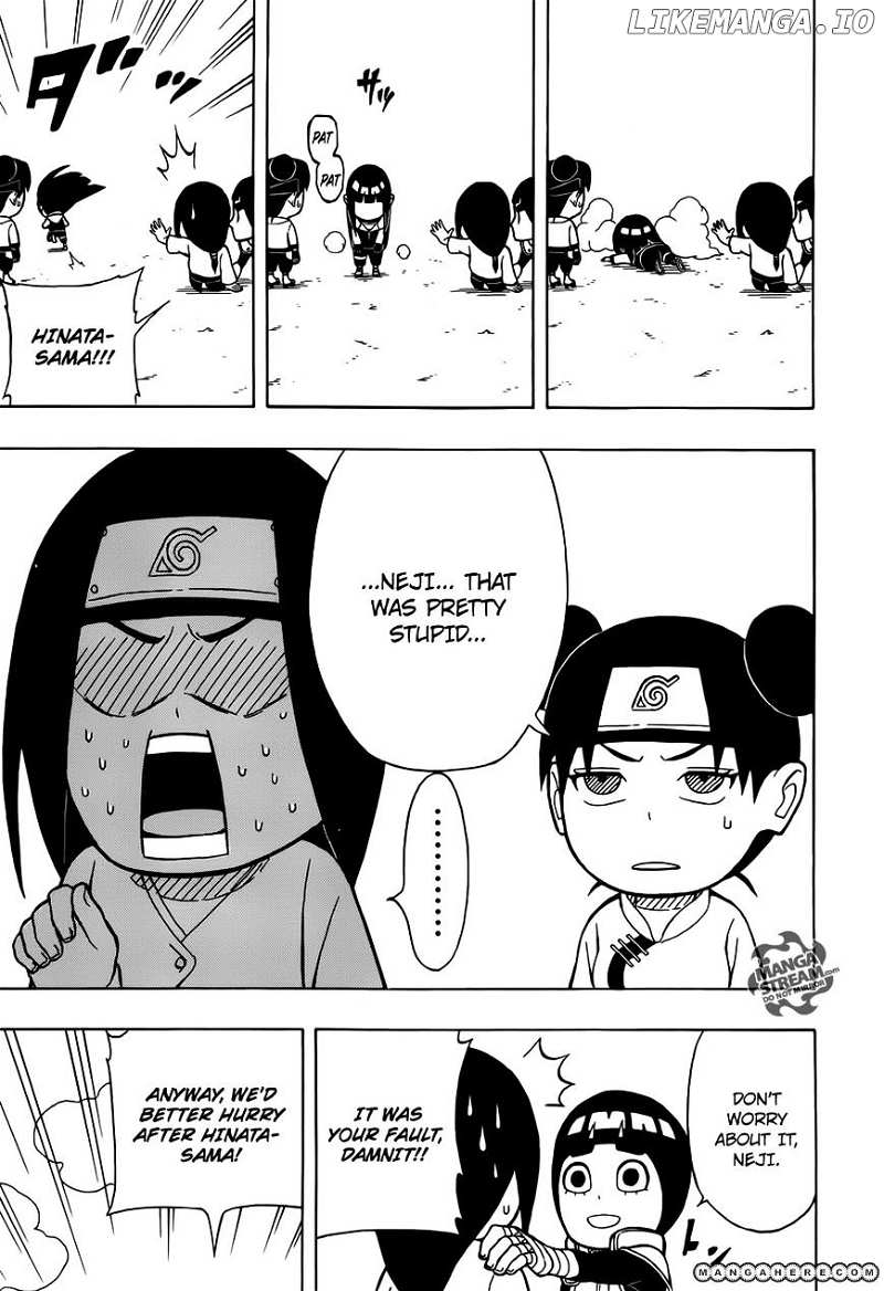 Rock Lee No Seishun Full-Power Ninden chapter 9 - page 6