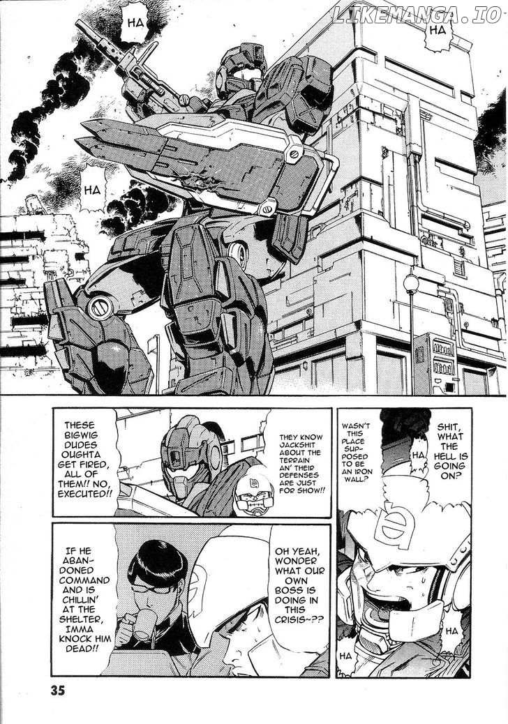 Kidou Senshi Gundam: Orera Renpou Gurentai chapter 6 - page 38