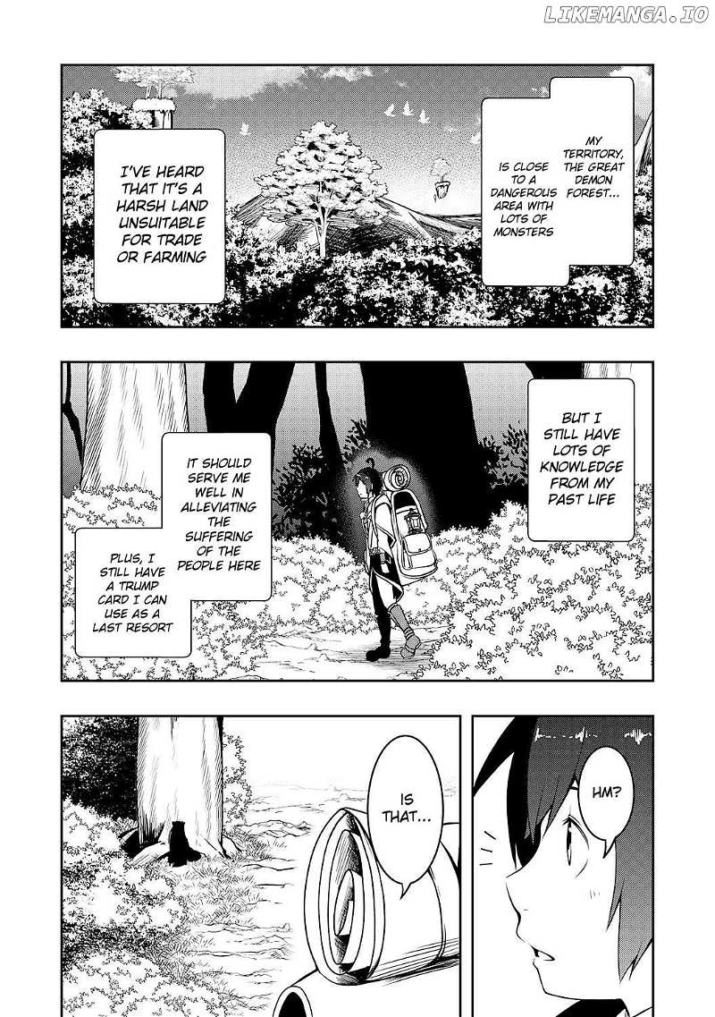 The Reincarnated Noble Who Was Exiled, Uses a Useless Skill to Rule Over Domestic Affairs~ Was Supposed to Run the Territory Freely, but Thanks to the Skill "Gacha", Ended Up Creating the Strongest Territory~ Chapter 2 - page 3