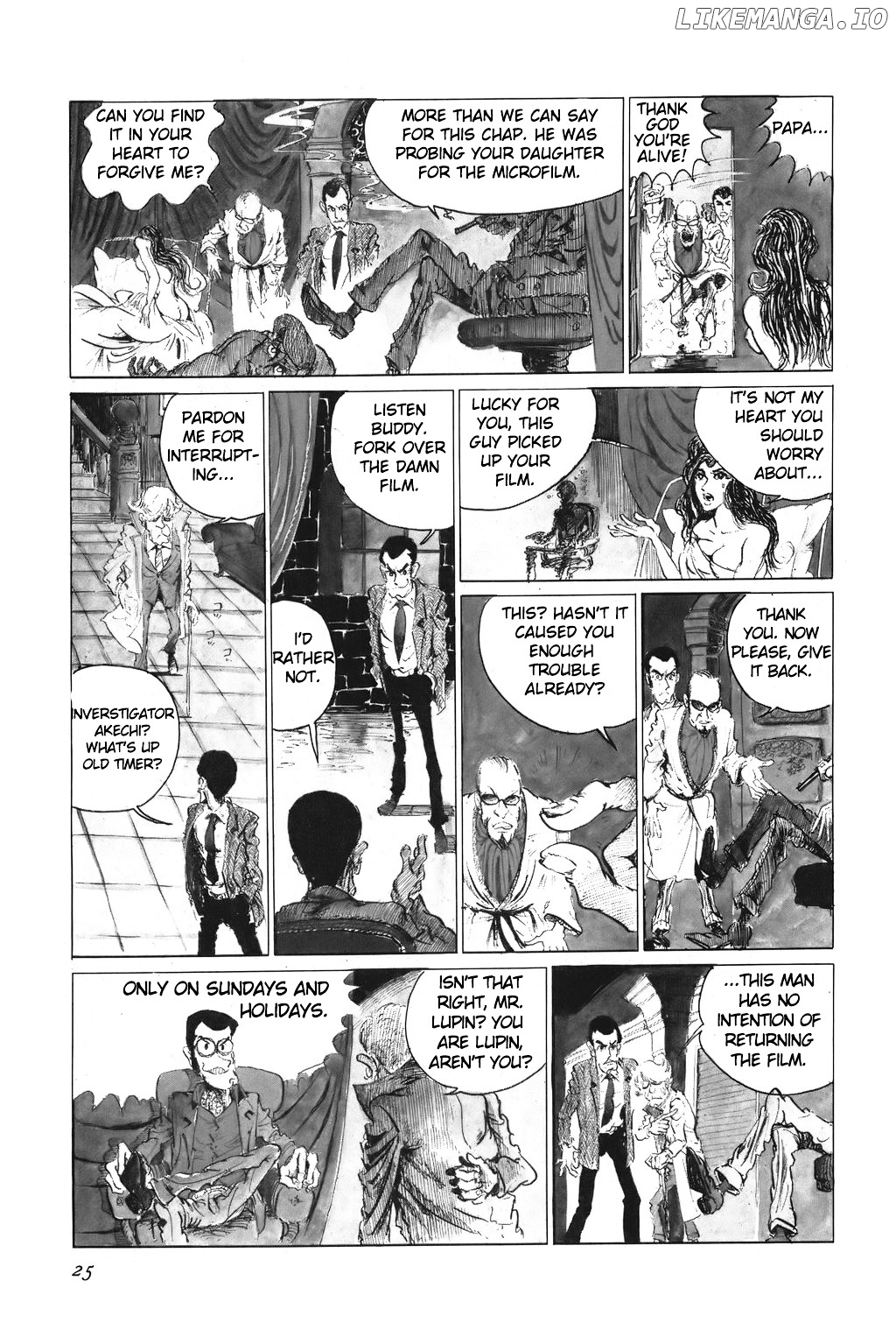 Lupin III chapter 1 - page 19