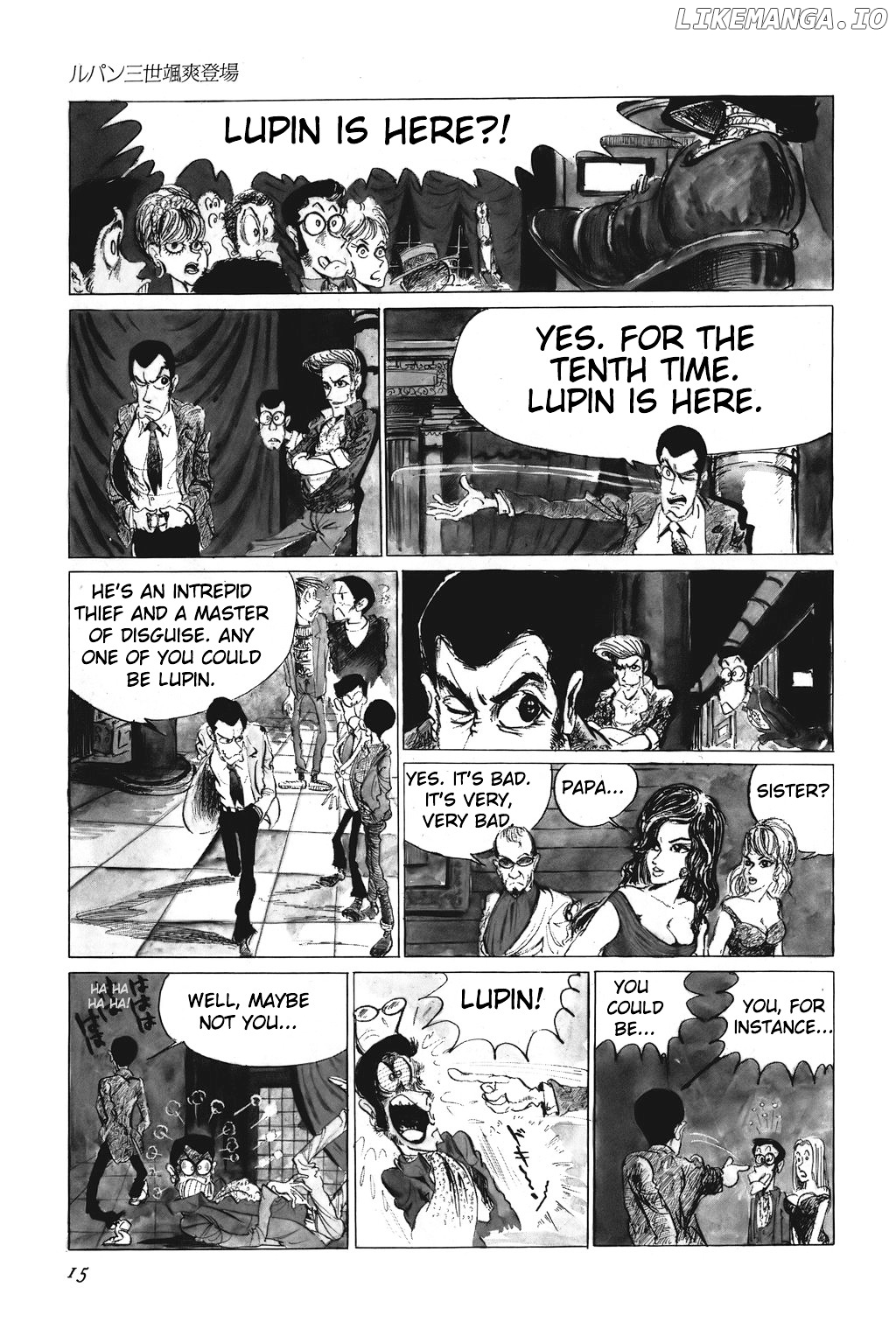 Lupin III chapter 1 - page 9