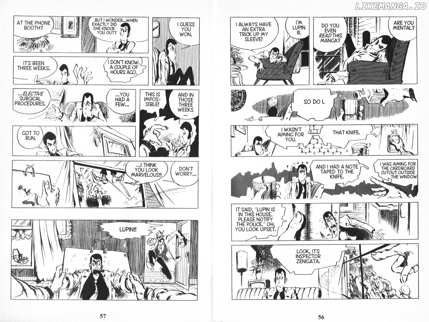 Lupin III chapter 68 - page 9
