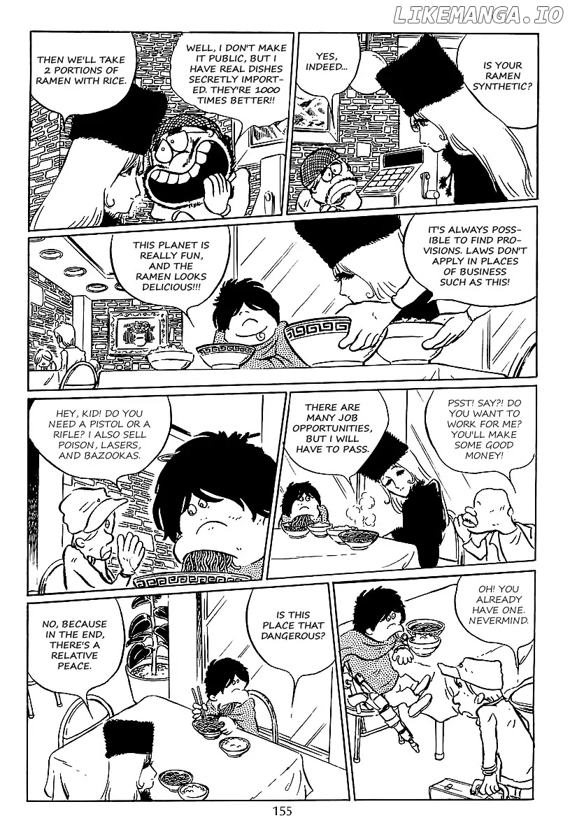 Ginga Tetsudou 999 chapter 35 - page 8