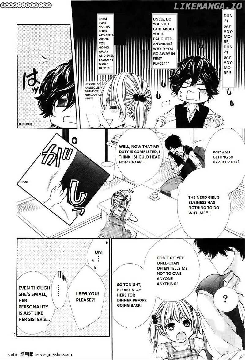 Naisho no Jikan chapter 3 - page 12
