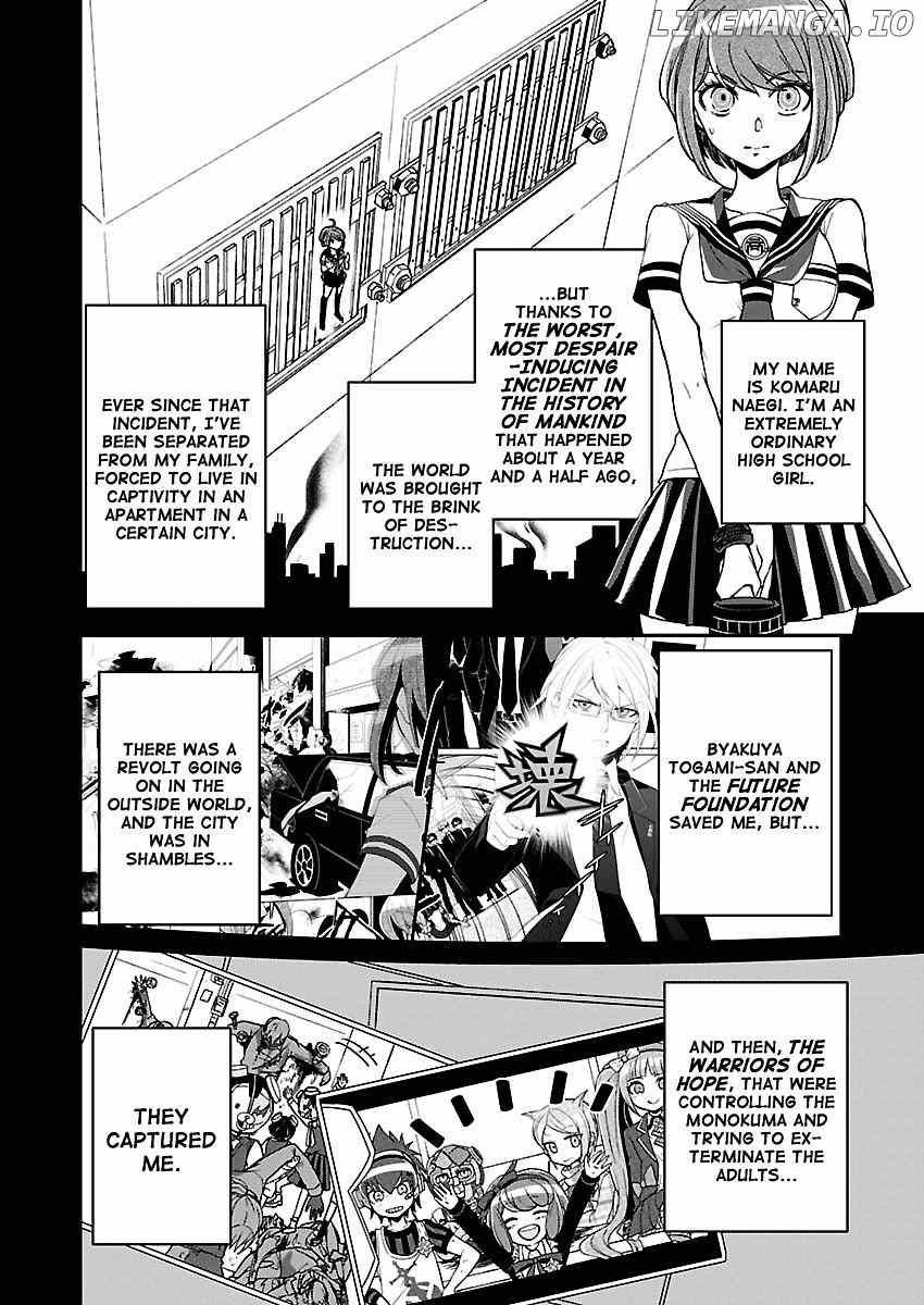 Zettai Zetsubou Shoujo - Danganronpa Another Episode chapter 5.1 - page 2