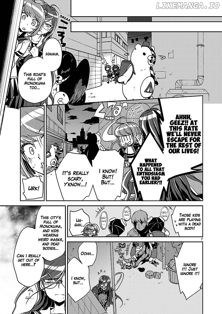 Zettai Zetsubou Shoujo - Danganronpa Another Episode chapter 5.1 - page 7