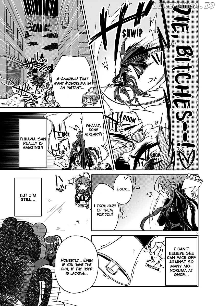 Zettai Zetsubou Shoujo - Danganronpa Another Episode chapter 5.1 - page 9