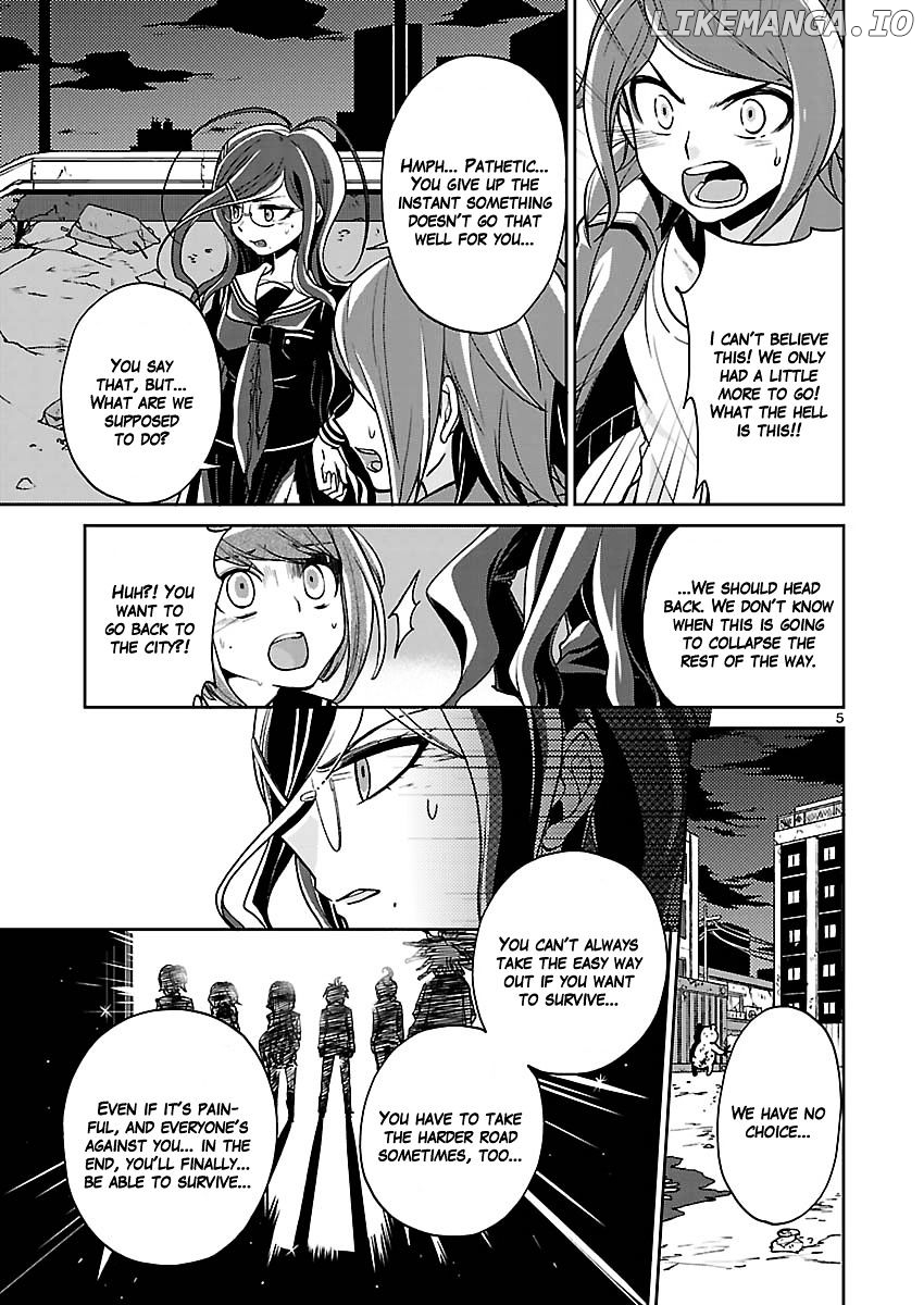 Zettai Zetsubou Shoujo - Danganronpa Another Episode chapter 6.1 - page 5