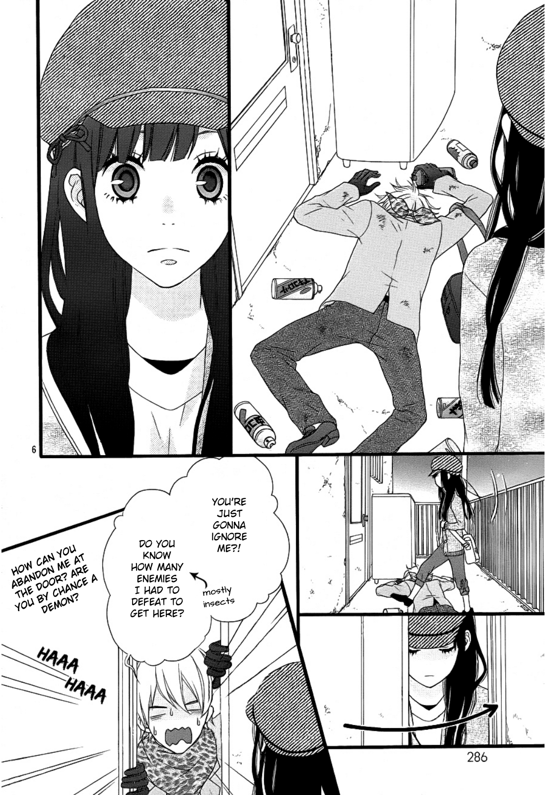 Kakugo wa Iika Soko no Joshi. chapter 3 - page 6