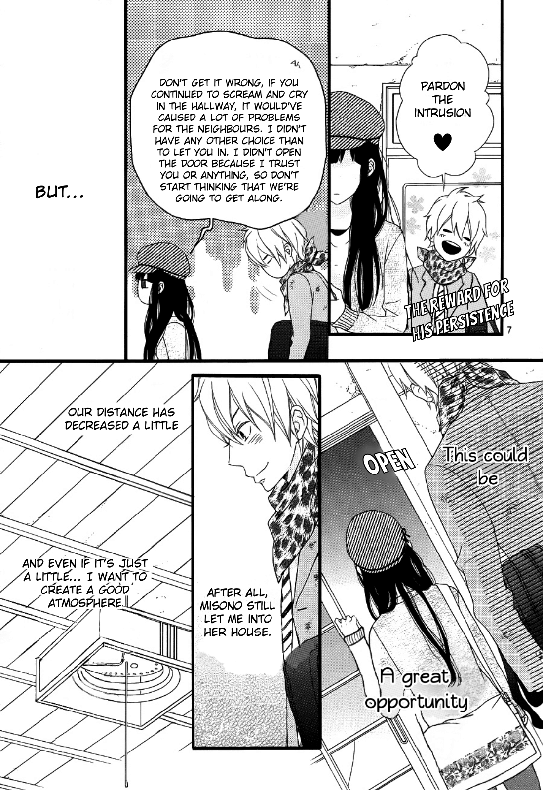 Kakugo wa Iika Soko no Joshi. chapter 3 - page 7