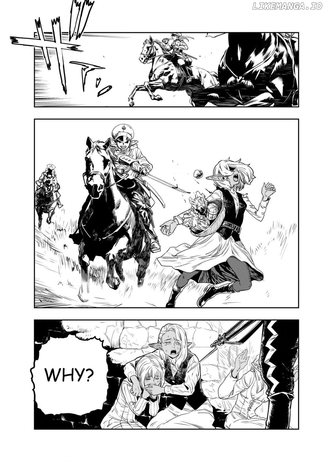 Orcsen Oukokushi – Yaban na Ooku no Kuni wa, Ikanishite Heiwa na Elf no Kuni wo Yakiharau ni Itatta ka Chapter 1 - page 13