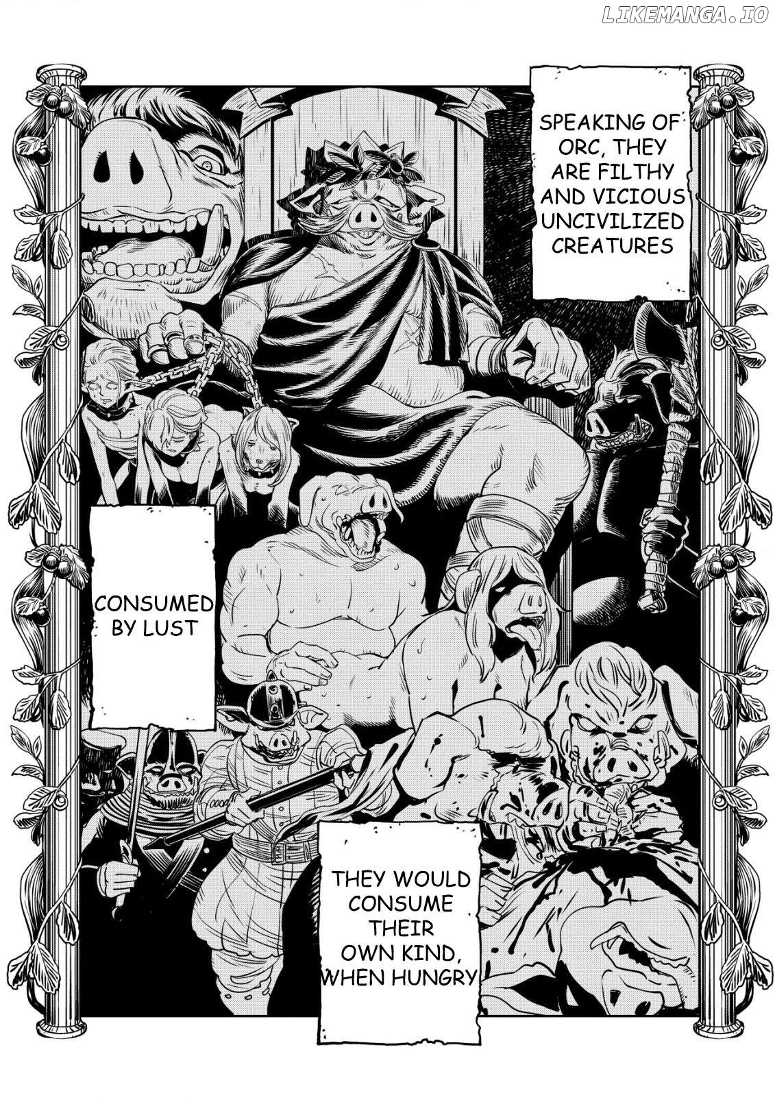 Orcsen Oukokushi – Yaban na Ooku no Kuni wa, Ikanishite Heiwa na Elf no Kuni wo Yakiharau ni Itatta ka Chapter 1 - page 26