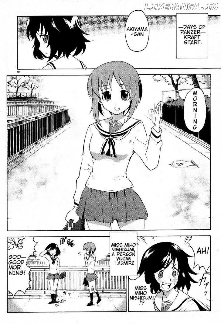 Girls & Panzer chapter 1 - page 14