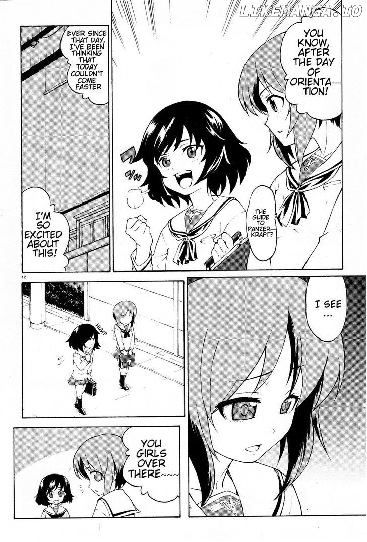 Girls & Panzer chapter 1 - page 16