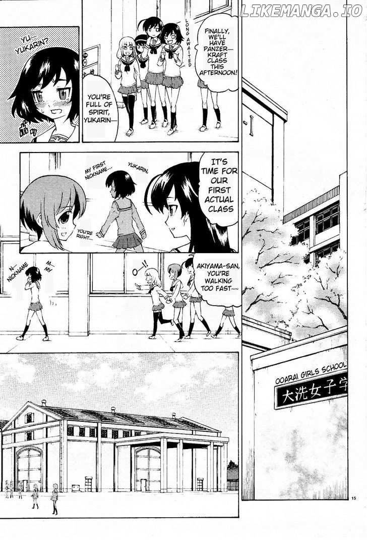 Girls & Panzer chapter 1 - page 19