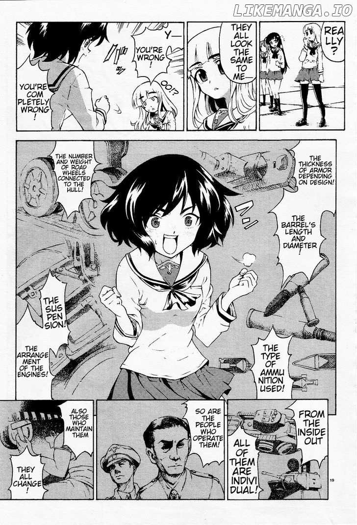 Girls & Panzer chapter 1 - page 23