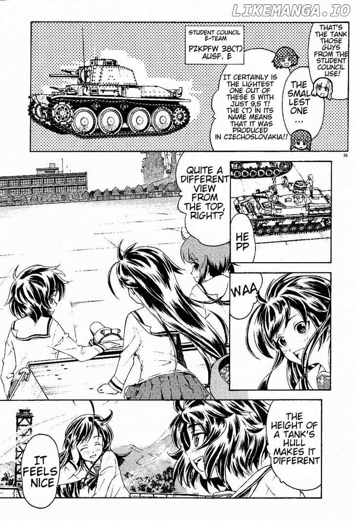 Girls & Panzer chapter 1 - page 39