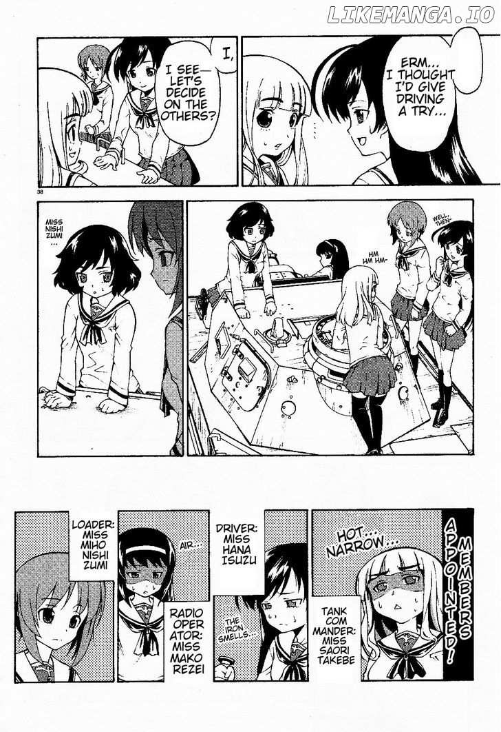 Girls & Panzer chapter 1 - page 42