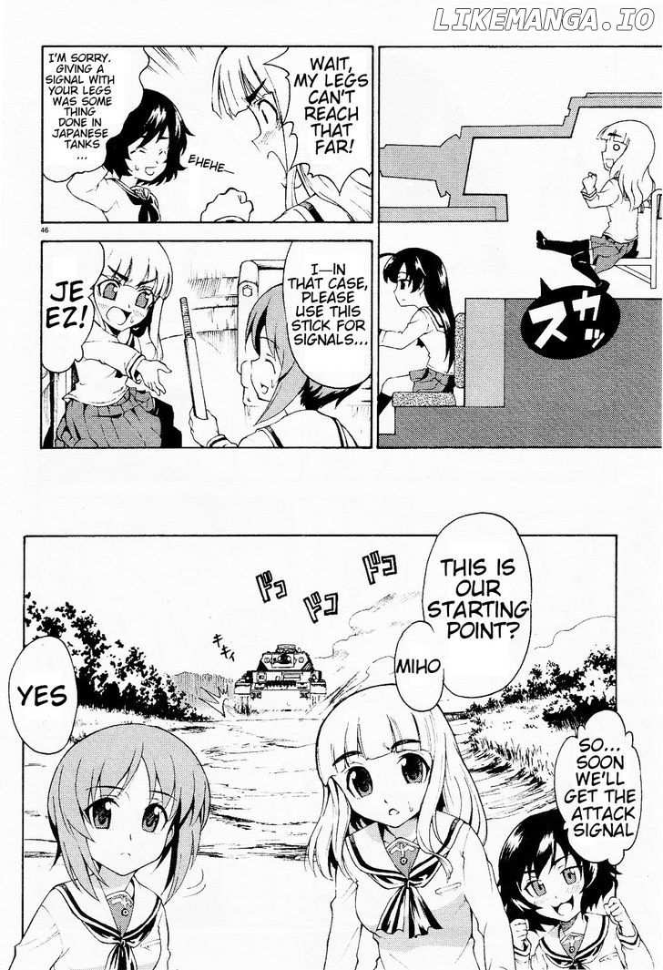 Girls & Panzer chapter 1 - page 50