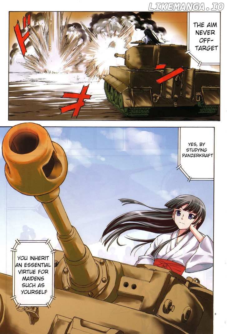 Girls & Panzer chapter 1 - page 7