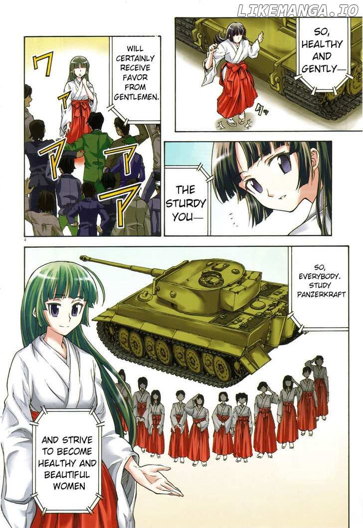 Girls & Panzer chapter 1 - page 8