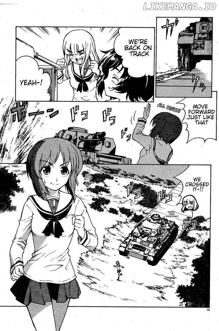 Girls & Panzer chapter 2 - page 13