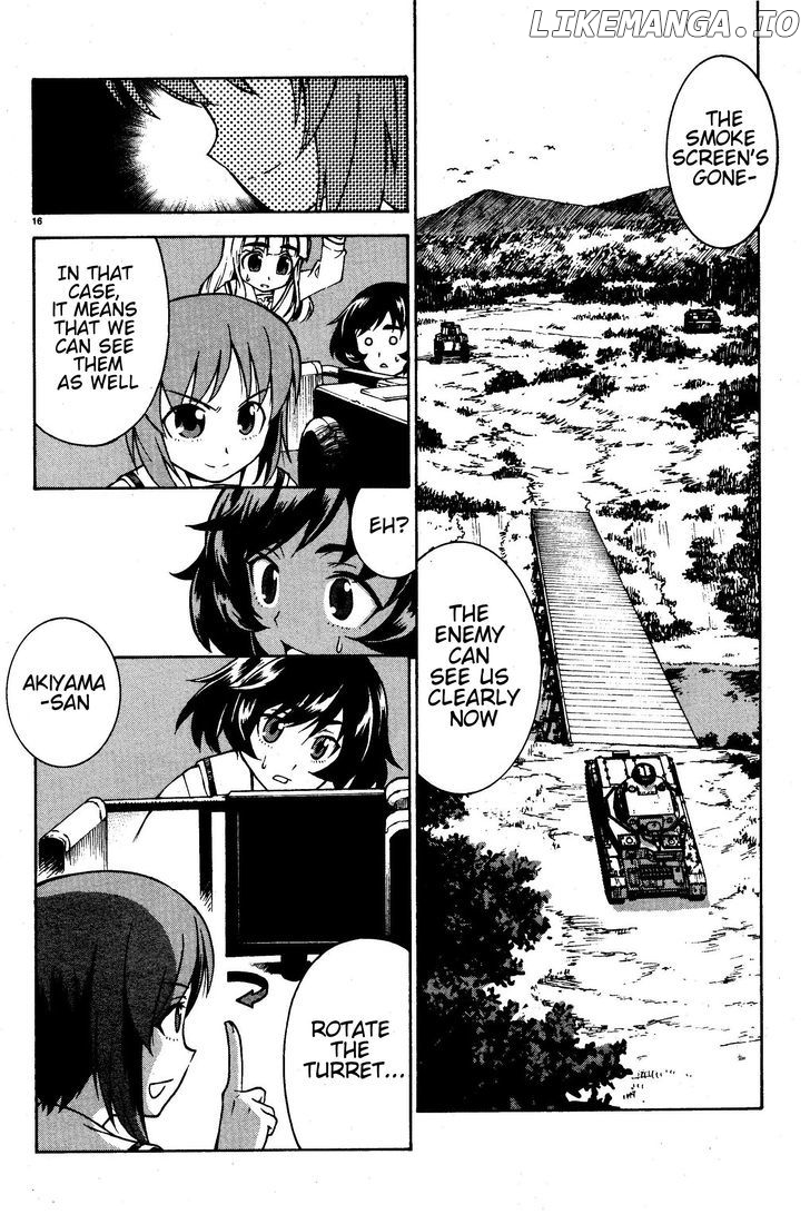 Girls & Panzer chapter 2 - page 16