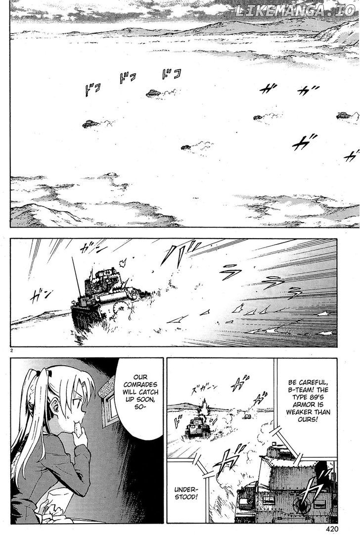 Girls & Panzer chapter 8 - page 2