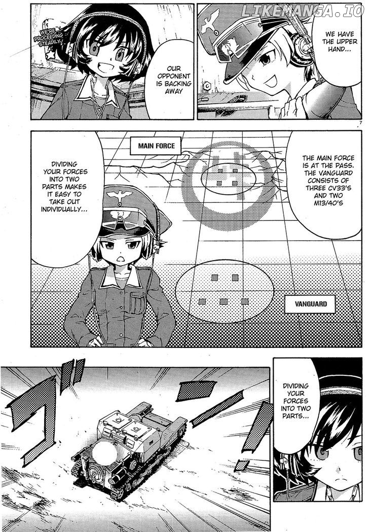 Girls & Panzer chapter 8 - page 7