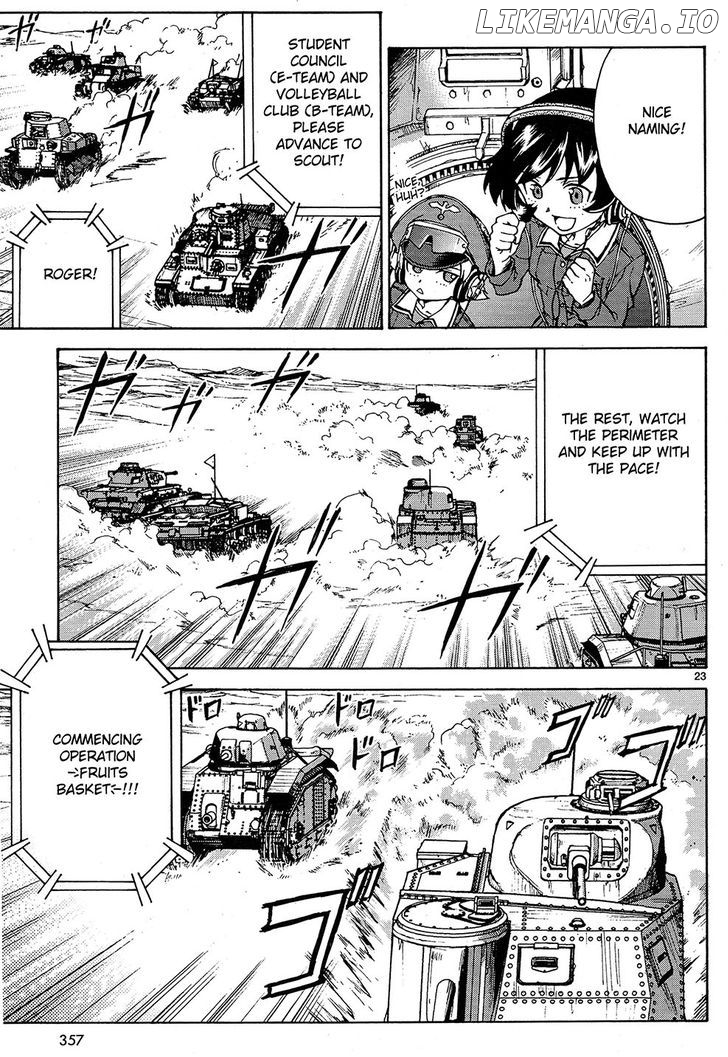 Girls & Panzer chapter 7 - page 22