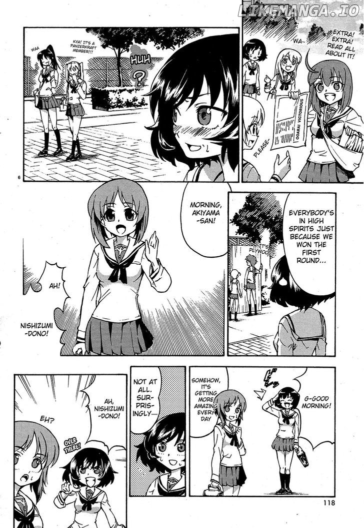 Girls & Panzer chapter 6 - page 6