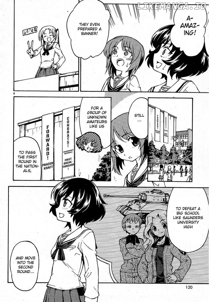 Girls & Panzer chapter 6 - page 8