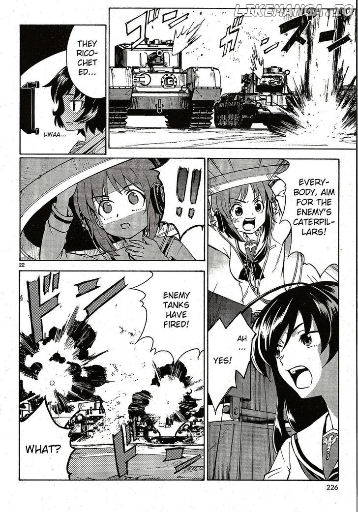 Girls & Panzer chapter 4 - page 21