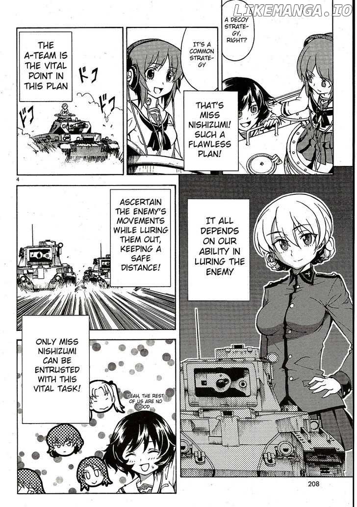 Girls & Panzer chapter 4 - page 4