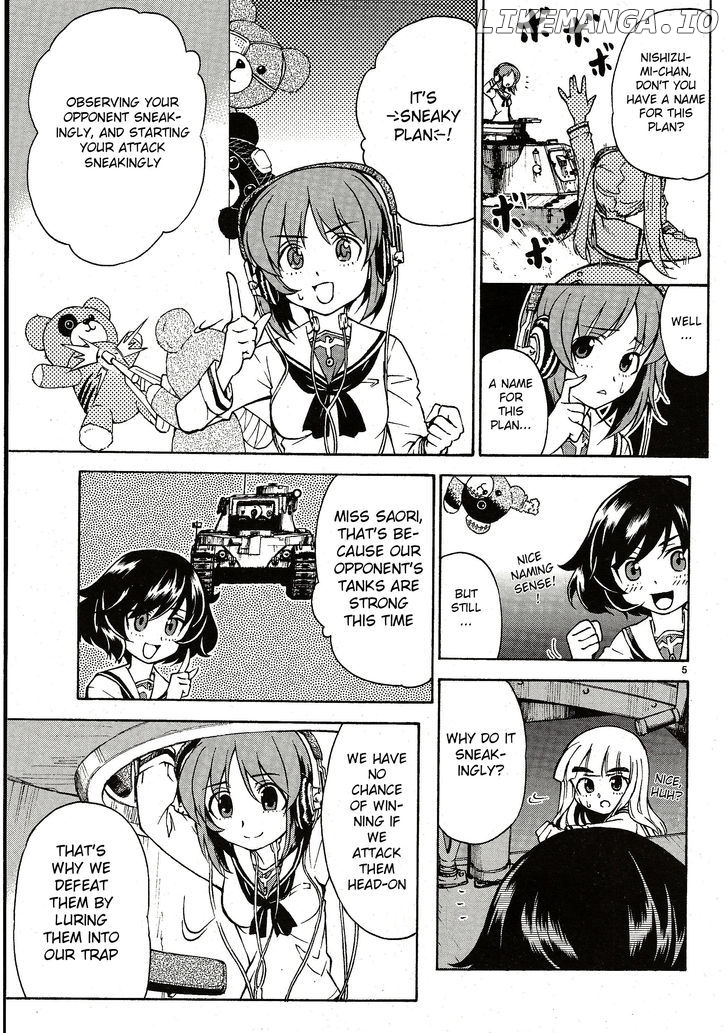 Girls & Panzer chapter 4 - page 5