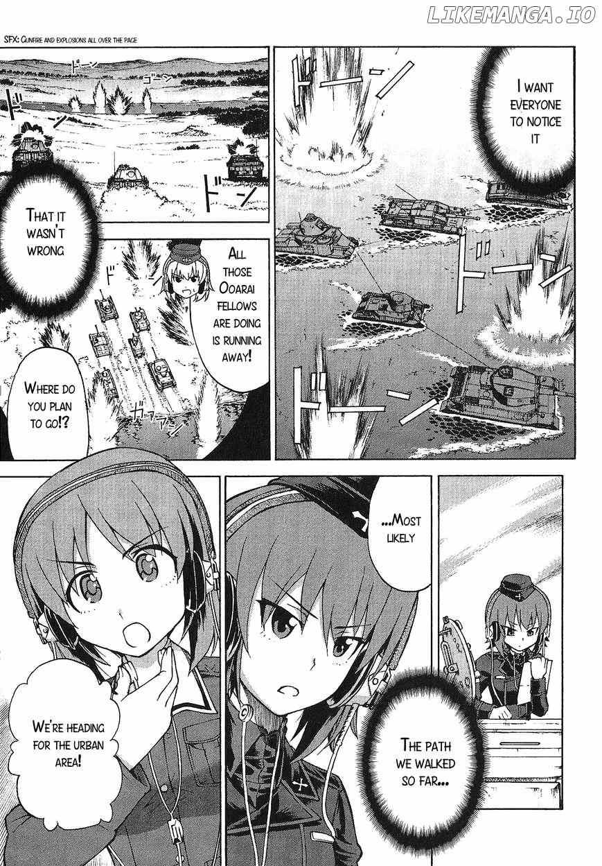 Girls & Panzer chapter 19 - page 17