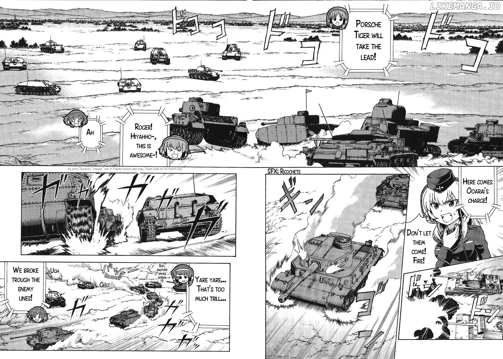 Girls & Panzer chapter 18 - page 16