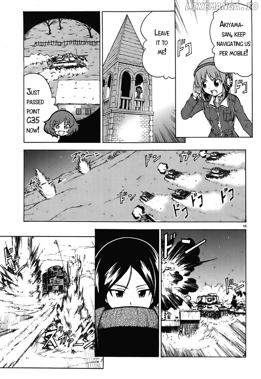 Girls & Panzer chapter 14 - page 15