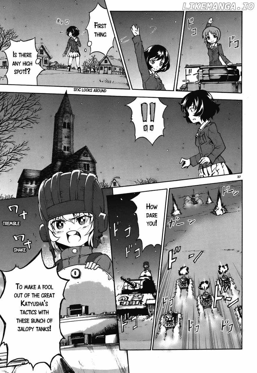 Girls & Panzer chapter 13 - page 37