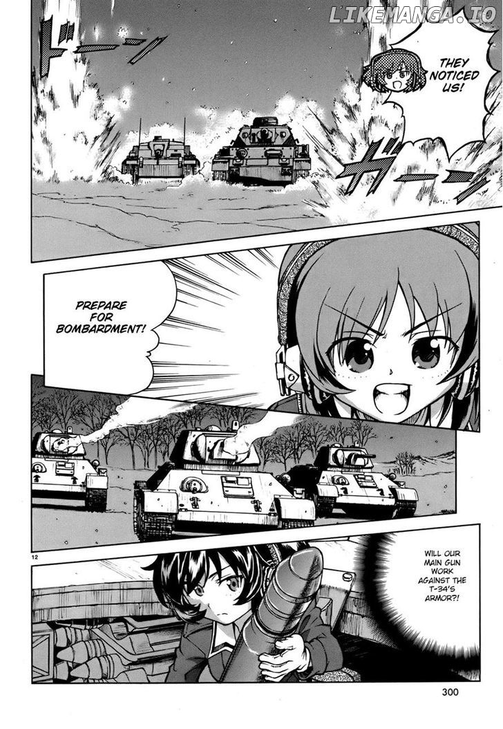 Girls & Panzer chapter 12 - page 12