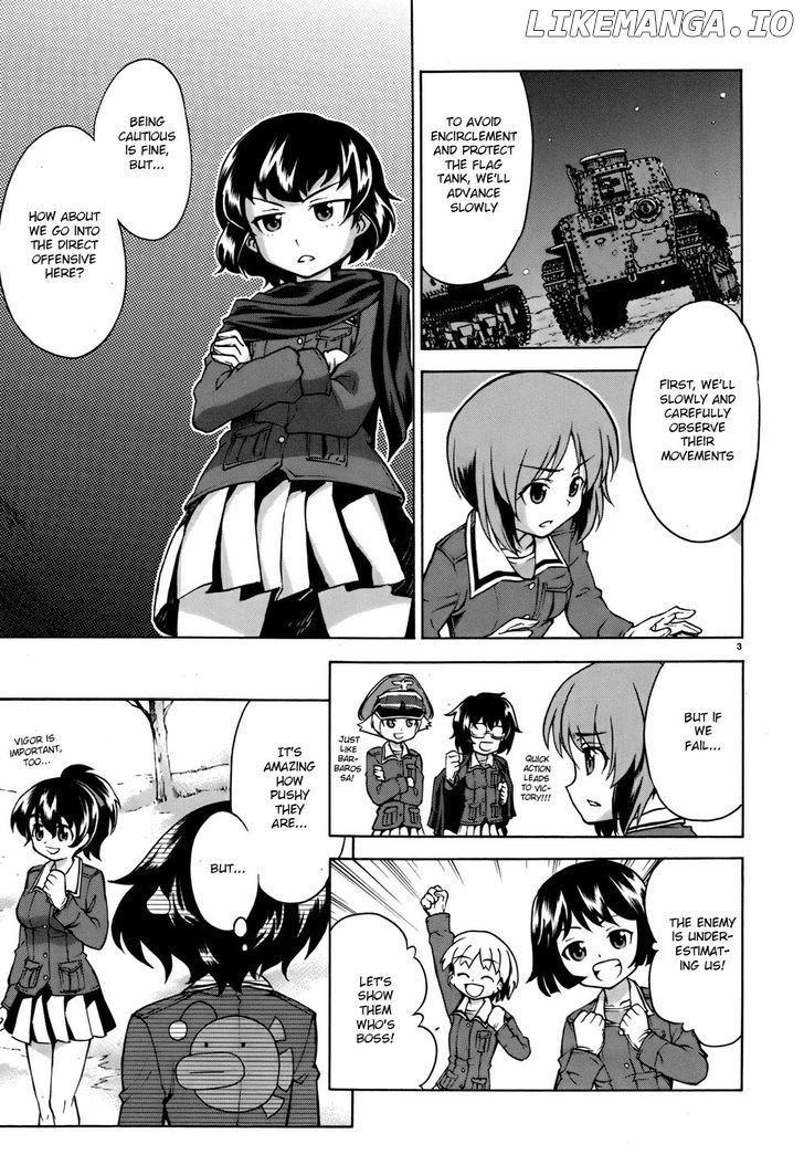 Girls & Panzer chapter 12 - page 3