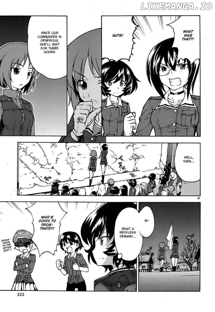 Girls & Panzer chapter 12 - page 35