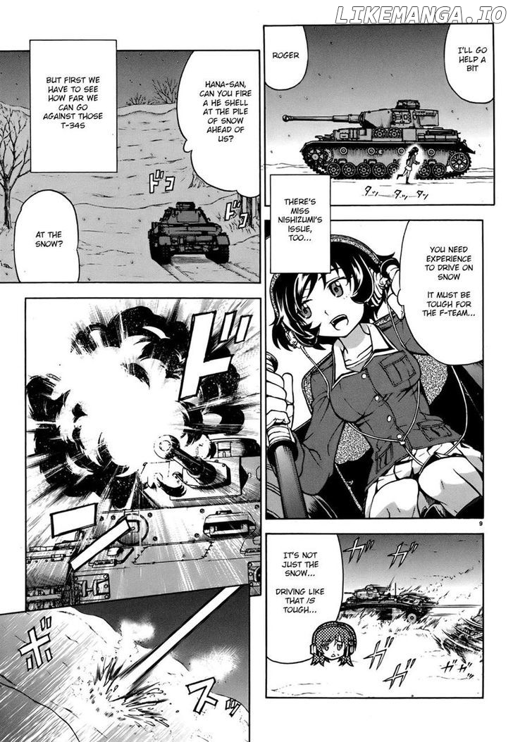 Girls & Panzer chapter 12 - page 9