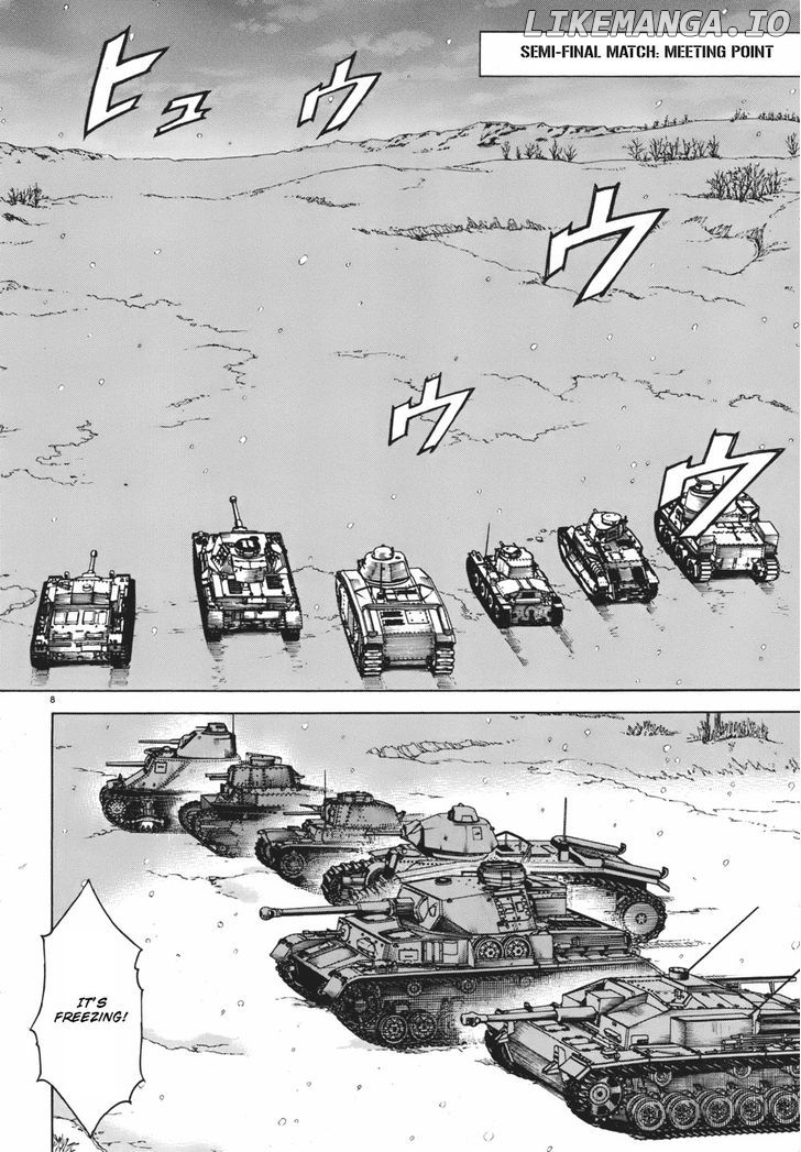 Girls & Panzer chapter 11 - page 8