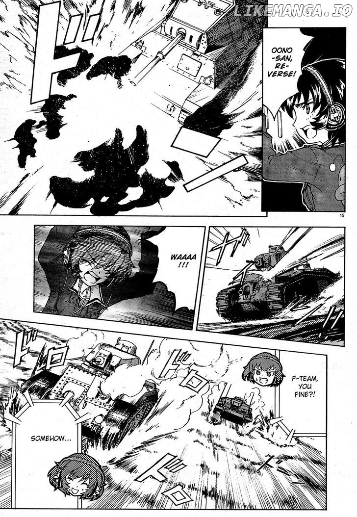 Girls & Panzer chapter 9 - page 15