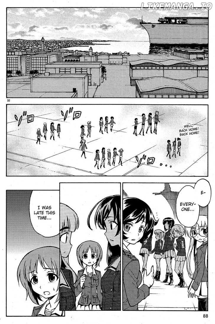 Girls & Panzer chapter 9 - page 32