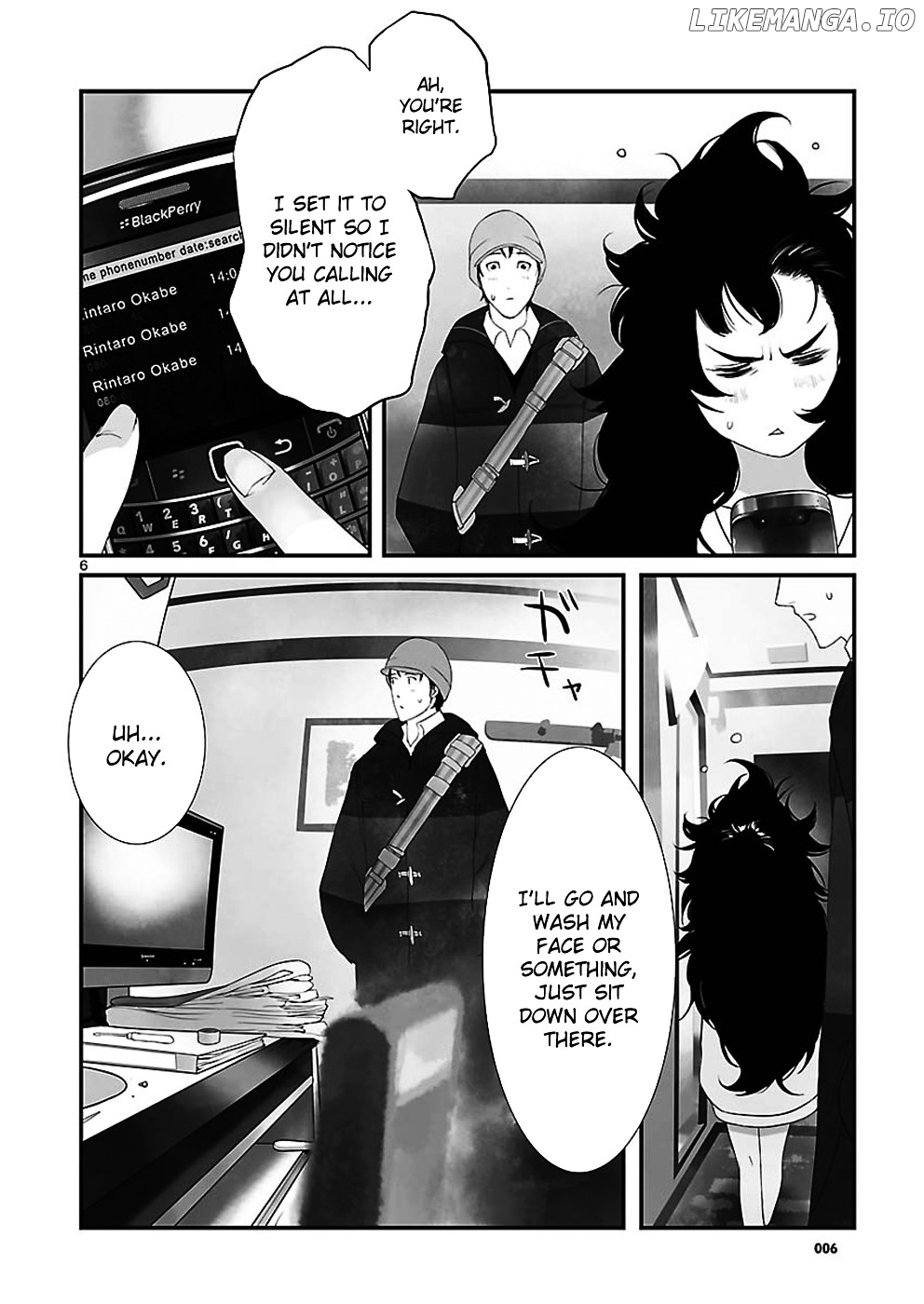 Steins;Gate - Eigou Kaiki no Pandora chapter 1 - page 6