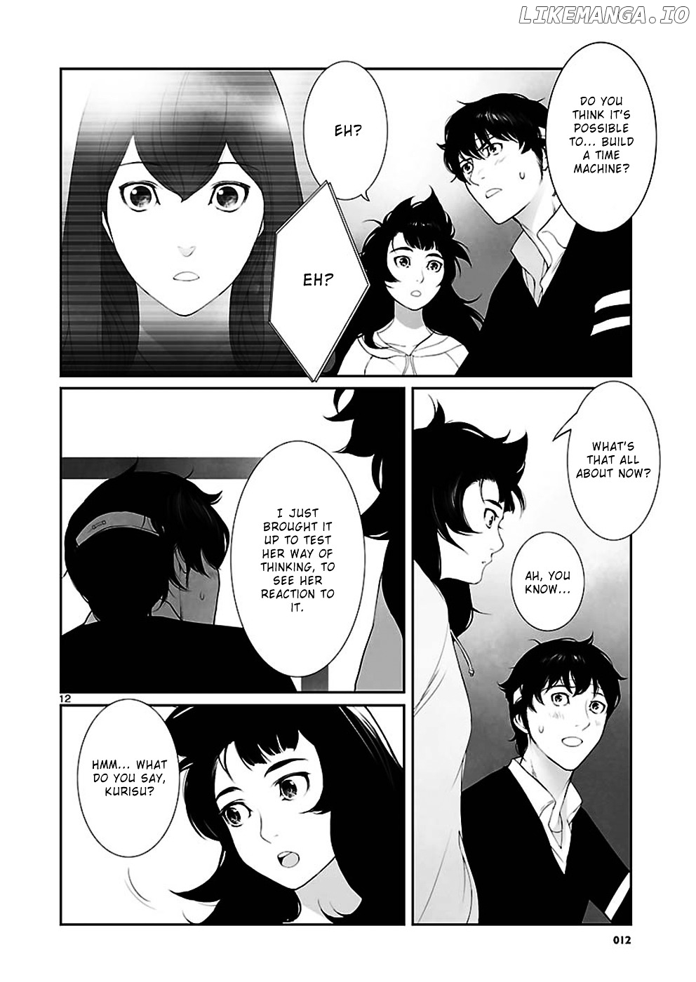 Steins;Gate - Eigou Kaiki no Pandora chapter 2 - page 12